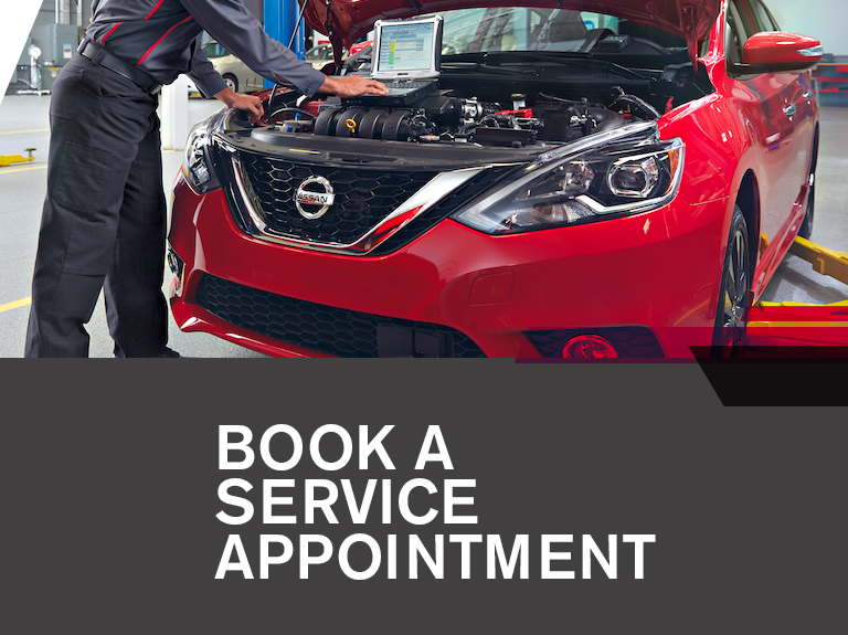 Nissan book service appointment mobile EN