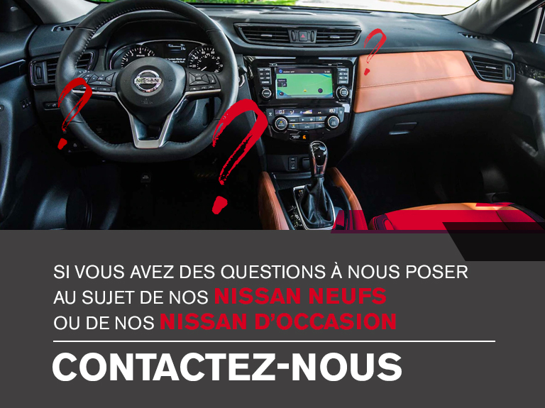 Nissan contactez nous mobile FR