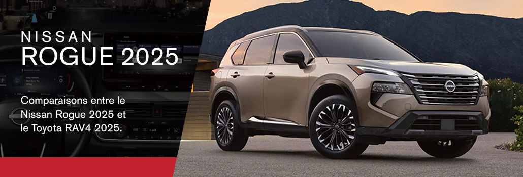 Joliette nissan blog septembre NISSAN ROGUE vs RAV4 2025 FR