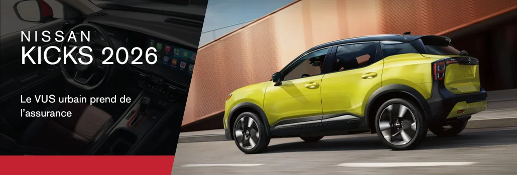 Nissan Kicks 2026 : le VUS urbain prend de l’assurance
